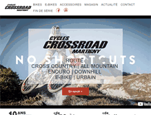 Tablet Screenshot of crossroadcycles.ch